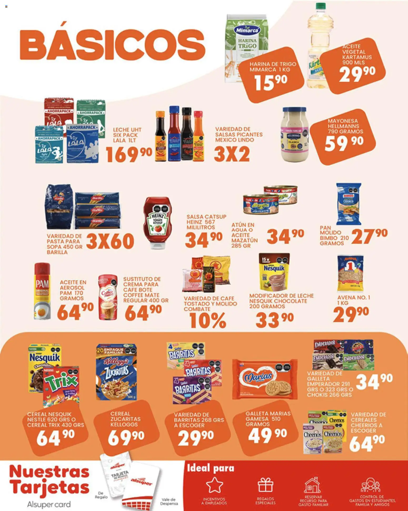 Nuevas ofertas de Alsuper válidas en toda la República Mexicana desde el 27.03.2026. ¡Encuentra las mejores ofertas en Alsuper folleto Laguna! | Página: 6 | Productos: Sopa, Crema, Agua, Aceite