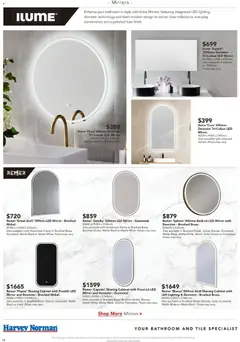 Preview of Harvey Norman April Bathroom - valid from 08.04.2026 | Page: 14