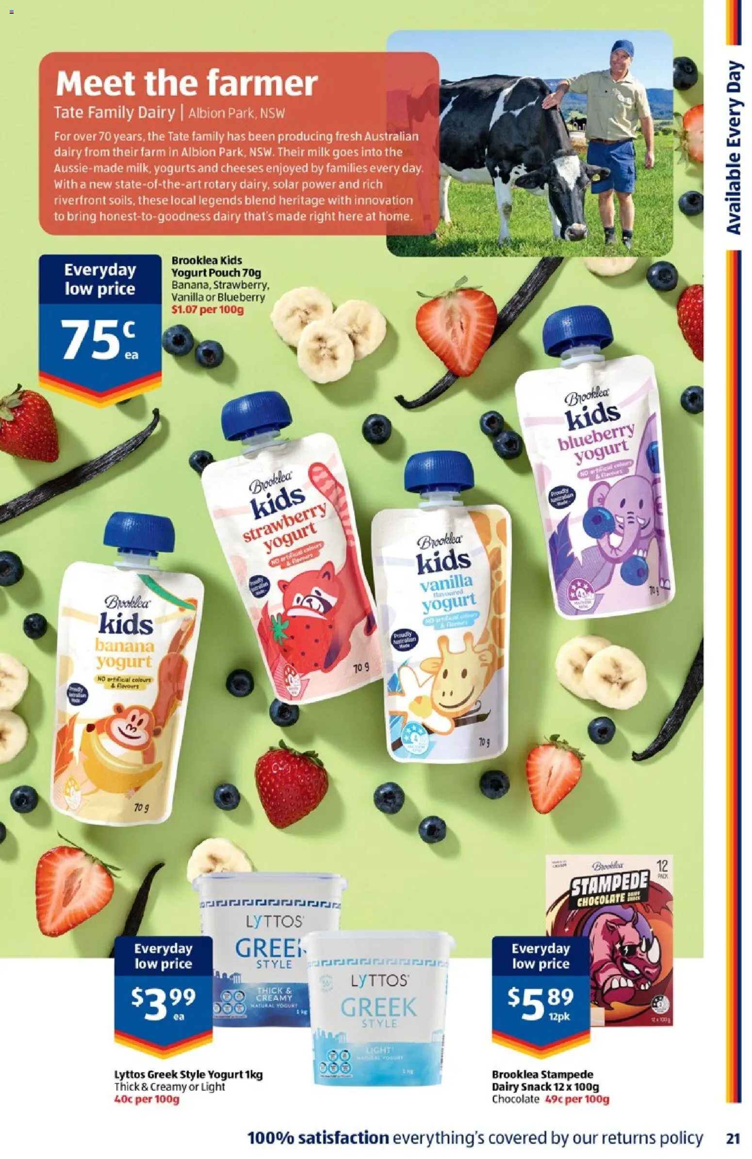 Aldi catalogue - valid from 22.04.2026 | Page: 21 | Products: Light, Milk, Dairy, Chocolate