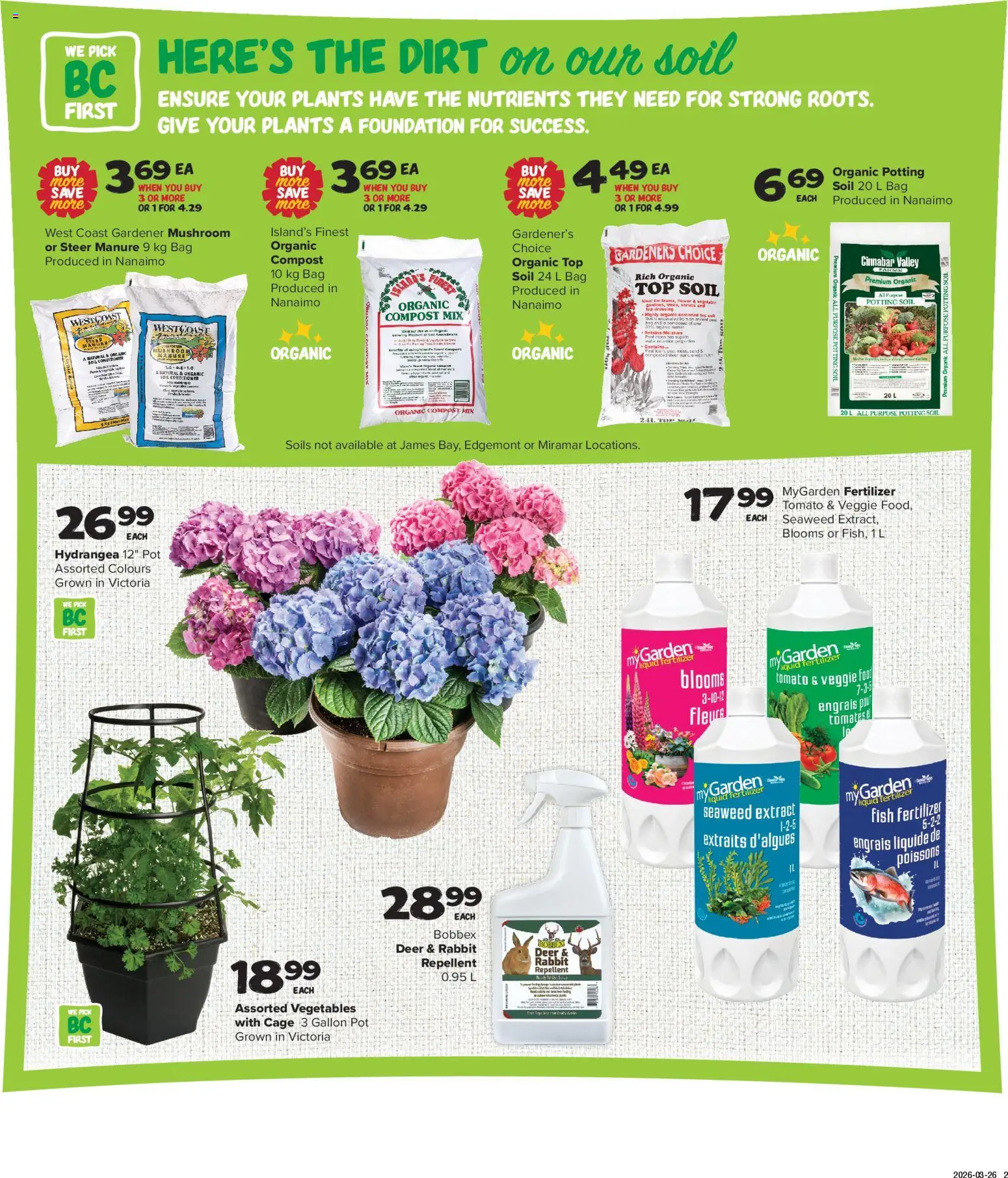 Thrifty Foods flyer valid from 09.04.2026 | Page: 10 | Products: Fish, Bag, Conditioner