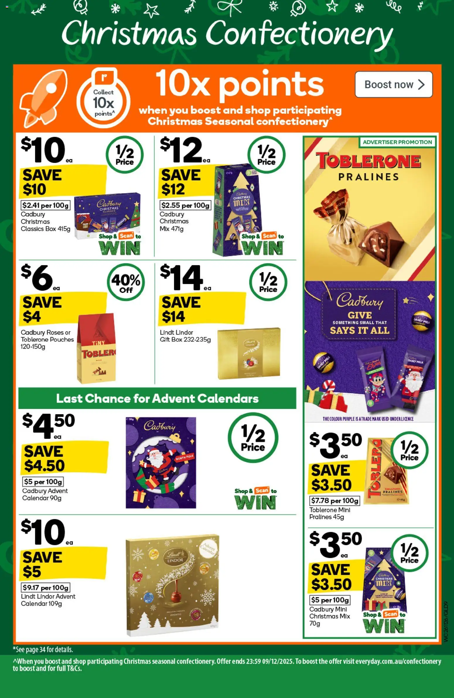 Woolworths catalogue - valid from 26.11.2025 | Page: 9 | Products: Box, Dairy