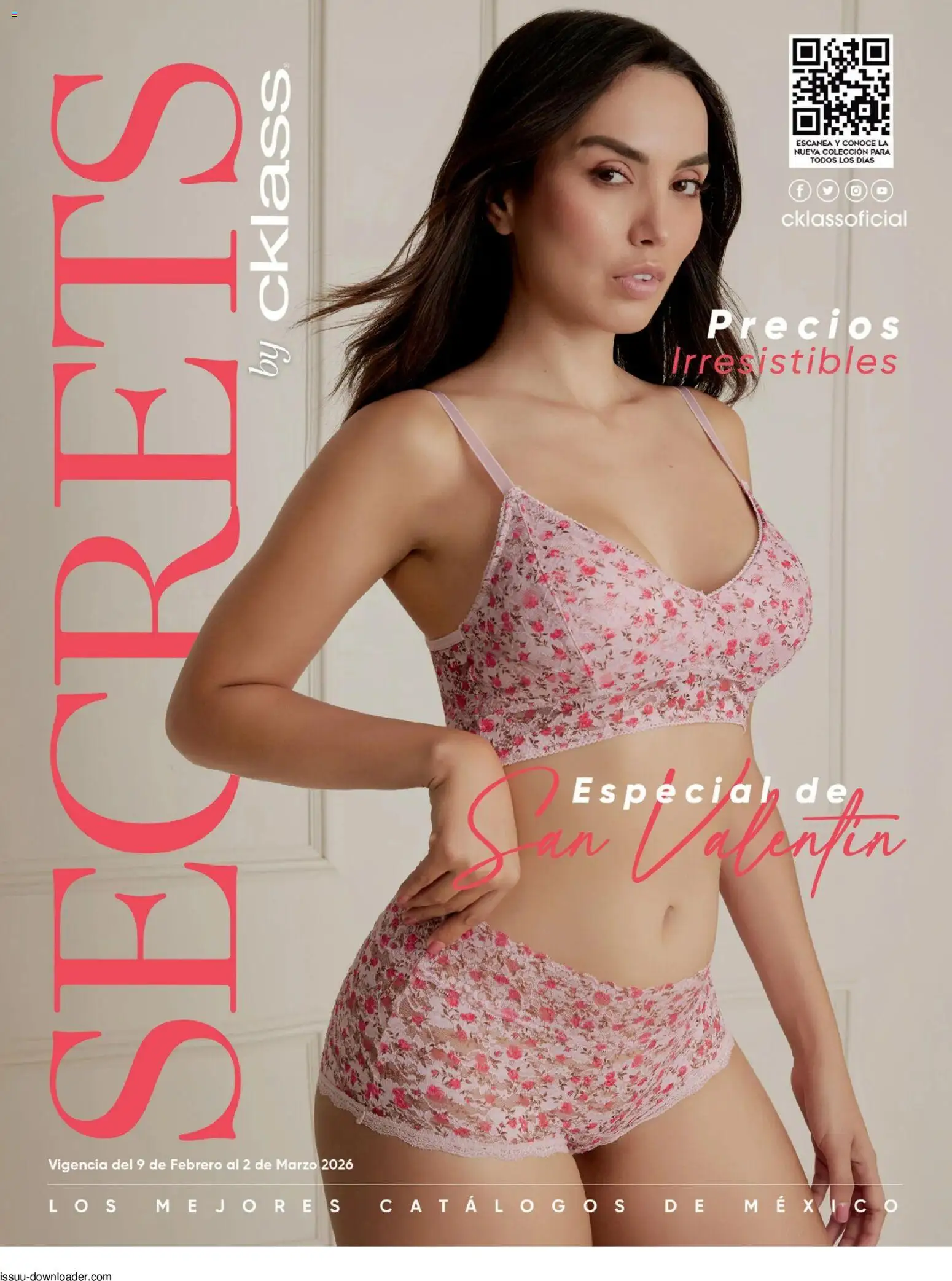 Nuevas ofertas de Cklass válidas en toda la República Mexicana desde el 09.02.2026. ¡Encuentra las mejores ofertas en Cklass catálogo Especial Lencería San Valentín! | Página: 1
