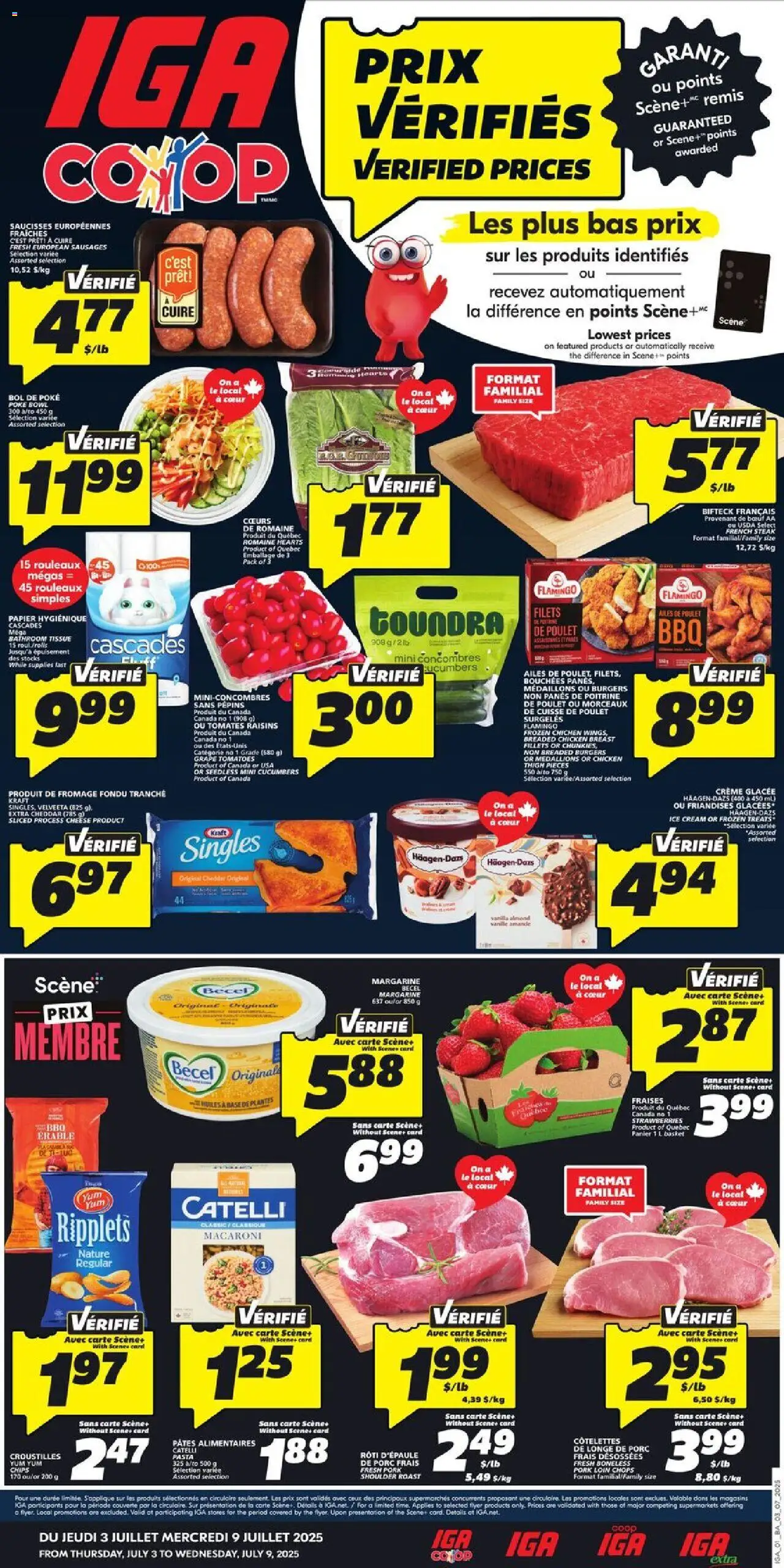 IGA flyer valid from 03.07.2025 | Page: 1