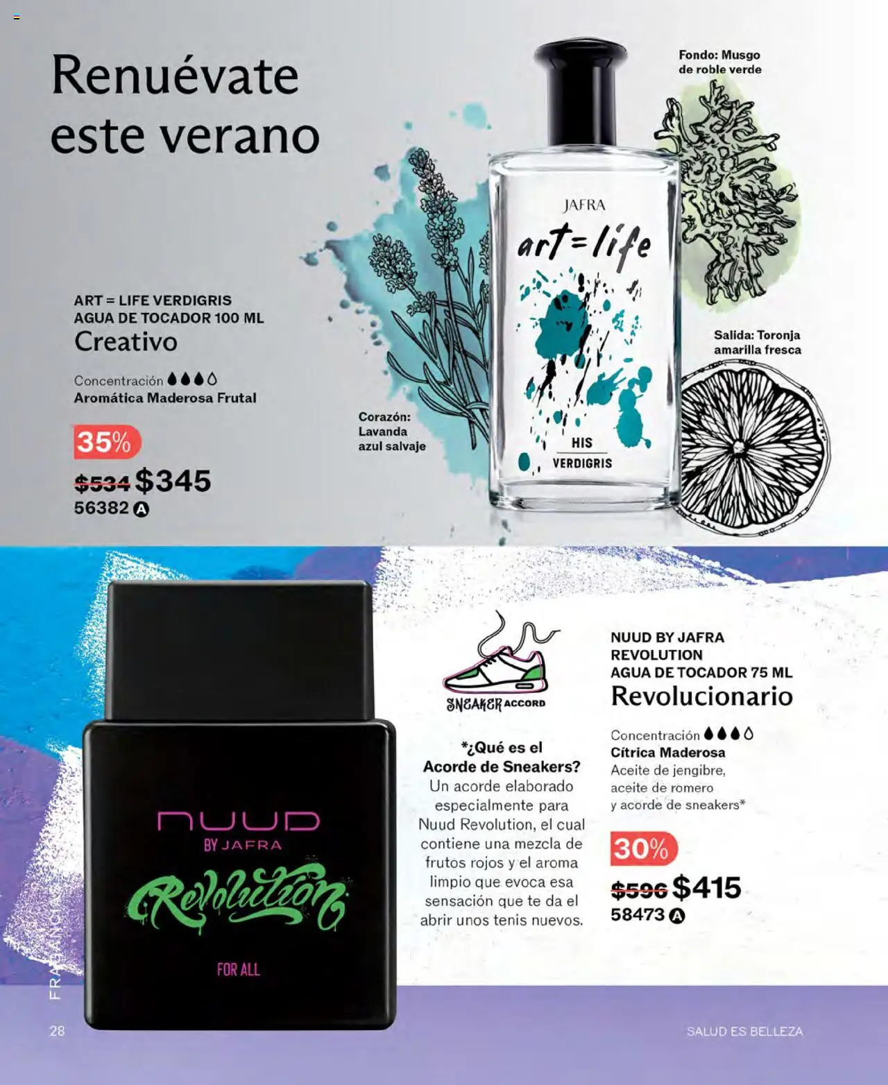 Nuevas ofertas de JAFRA válidas en toda la República Mexicana desde el 01.07.2025. ¡Encuentra las mejores ofertas en JAFRA catálogo! | Página: 28