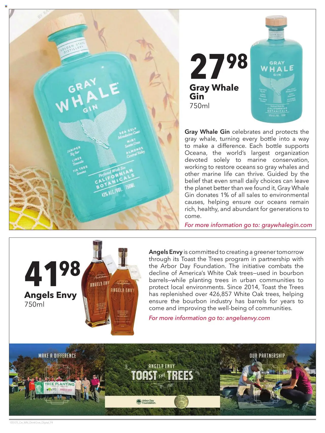 Cash Wise Drink Up, Give Back - valid from 01.10.2025 | Page: 4 | Products: Foundation, Bourbon, Gin