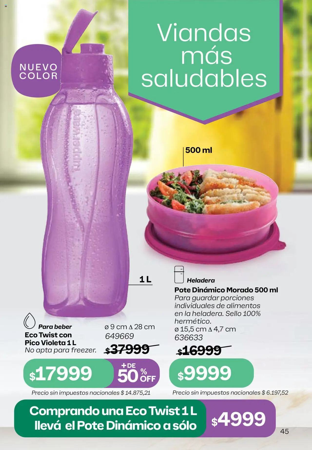 Tupperware Folleto │ válido desde el 11.08.2025 | Página: 46 | Productos: Pico, Heladera