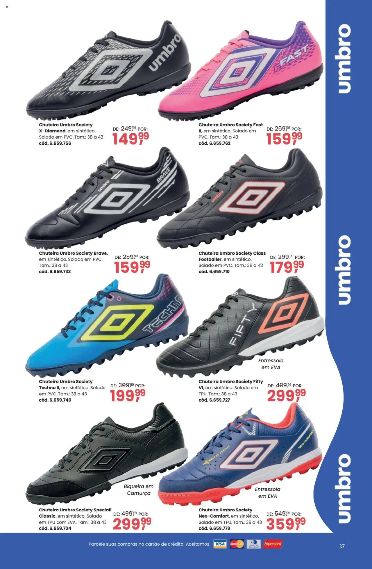 Quatro Estações Folheto - válido de 01.09.2025 | Página: 37 | Produtos: Chuteira