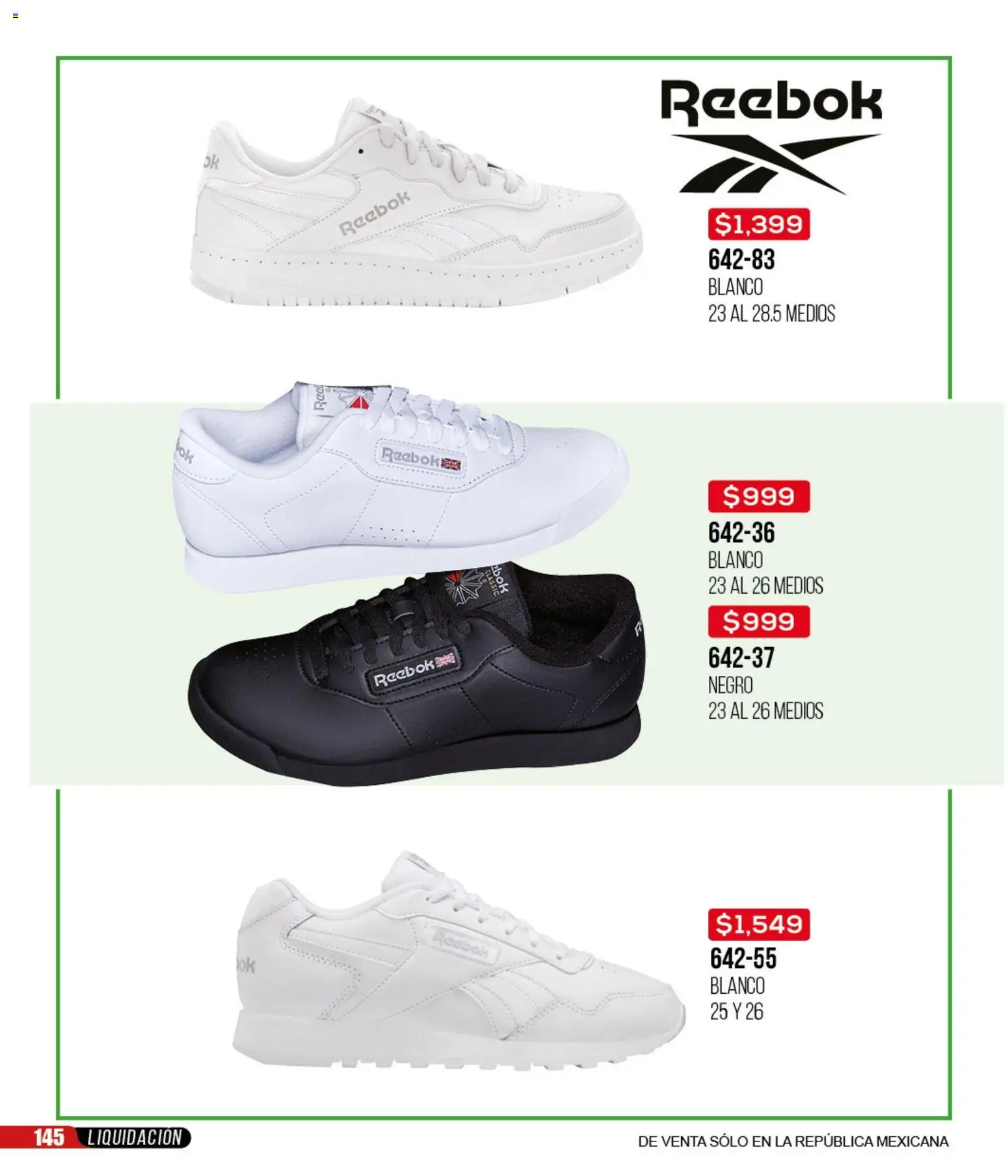 Nuevas ofertas de Cklass válidas en toda la República Mexicana desde el 18.03.2026. ¡Encuentra las mejores ofertas en Cklass catálogo Liquidación total calzado! | Página: 146