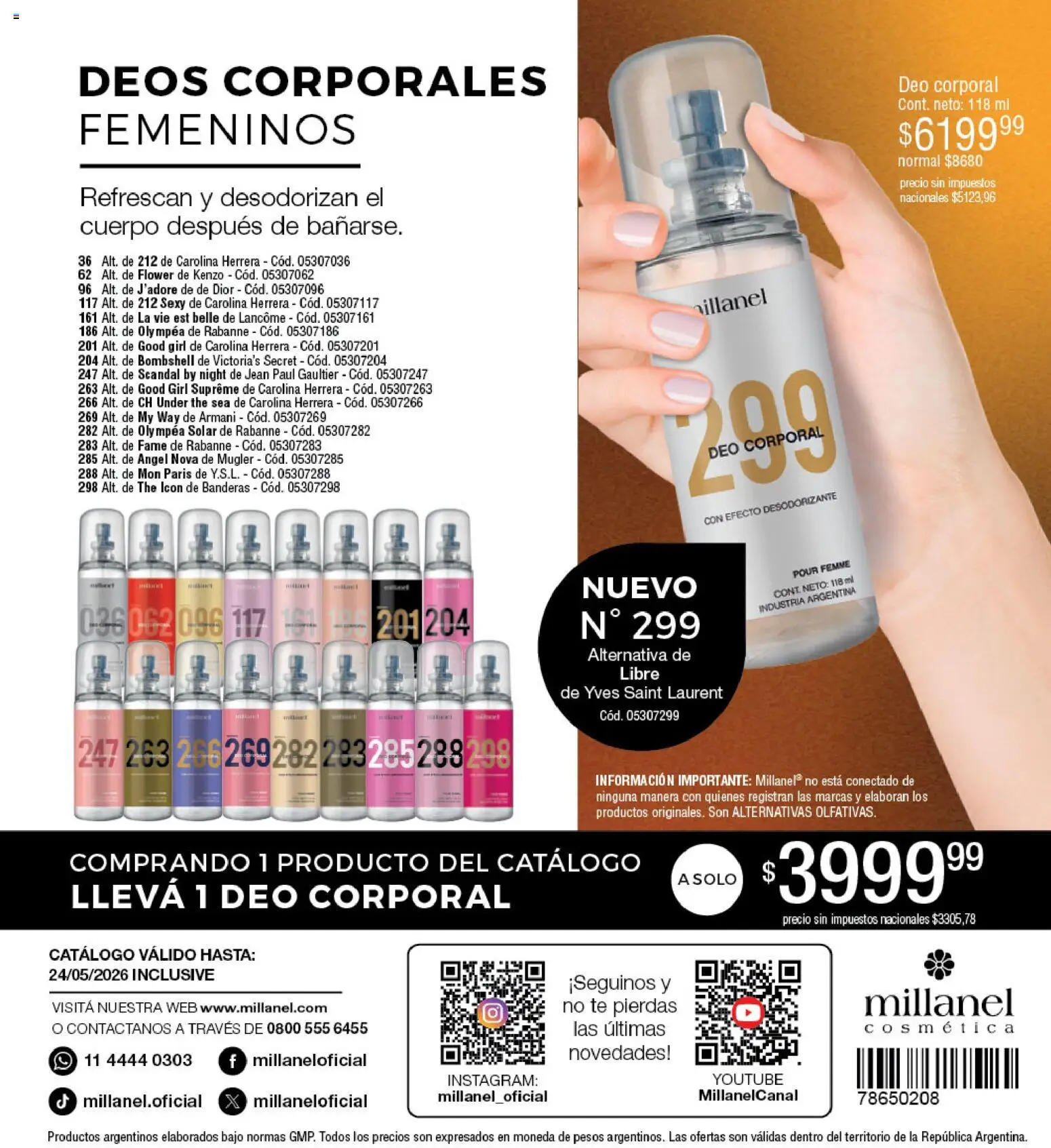 Millanel - Catálogo │ válido desde el 27.04.2026 | Página: 196 | Productos: Jean, Té