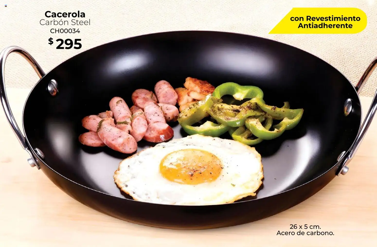 Nuevas ofertas de Colchas Concord válidas en toda la República Mexicana desde el 01.01.2026. ¡Encuentra las mejores ofertas en Colchas Concord catálogo! | Página: 79 | Productos: Cacerola