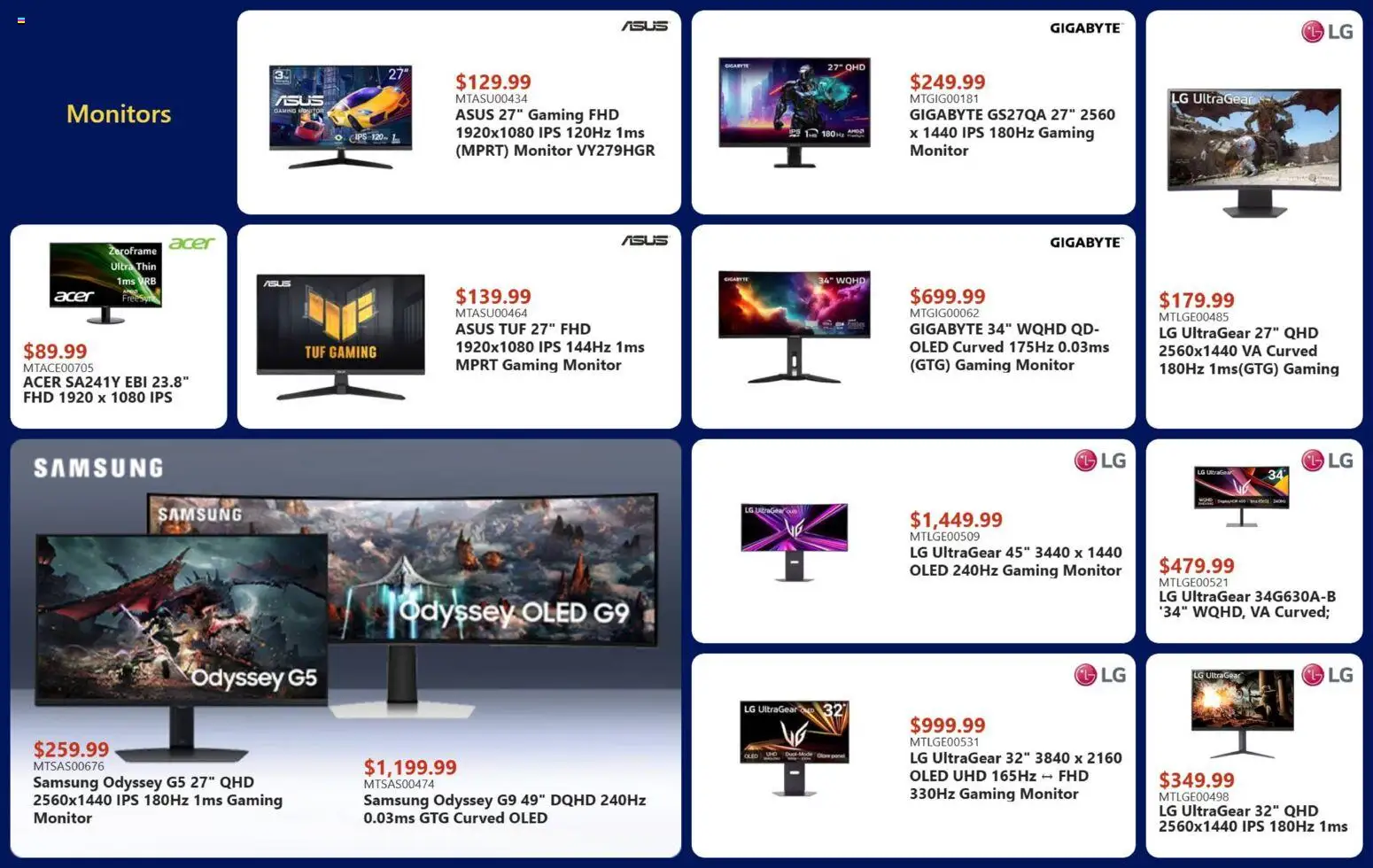 Canada Computers flyer valid from 30.01.2026 | Page: 3 | Products: Monitor