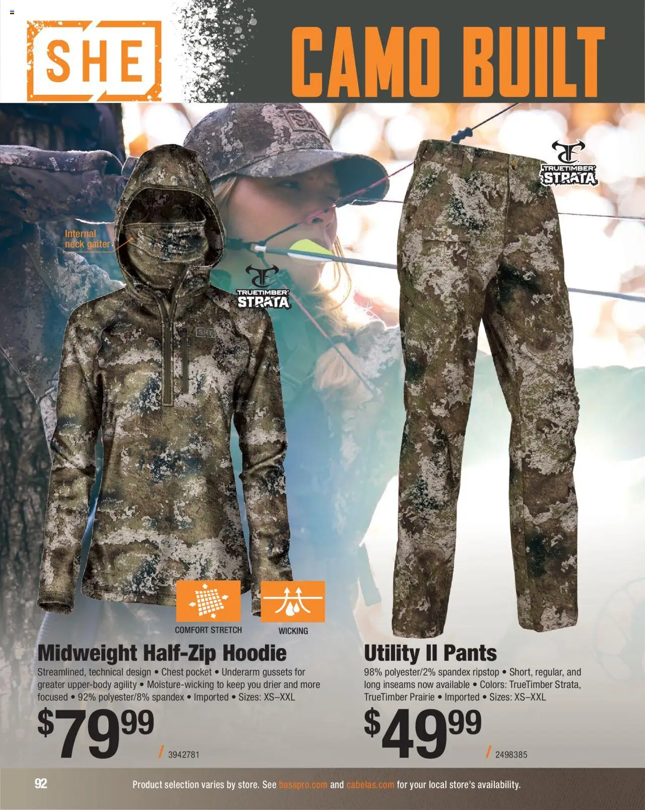 Cabela's Hunting Master 25 - valid from 11.08.2025 | Page: 92 | Products: Hoodie, Pants