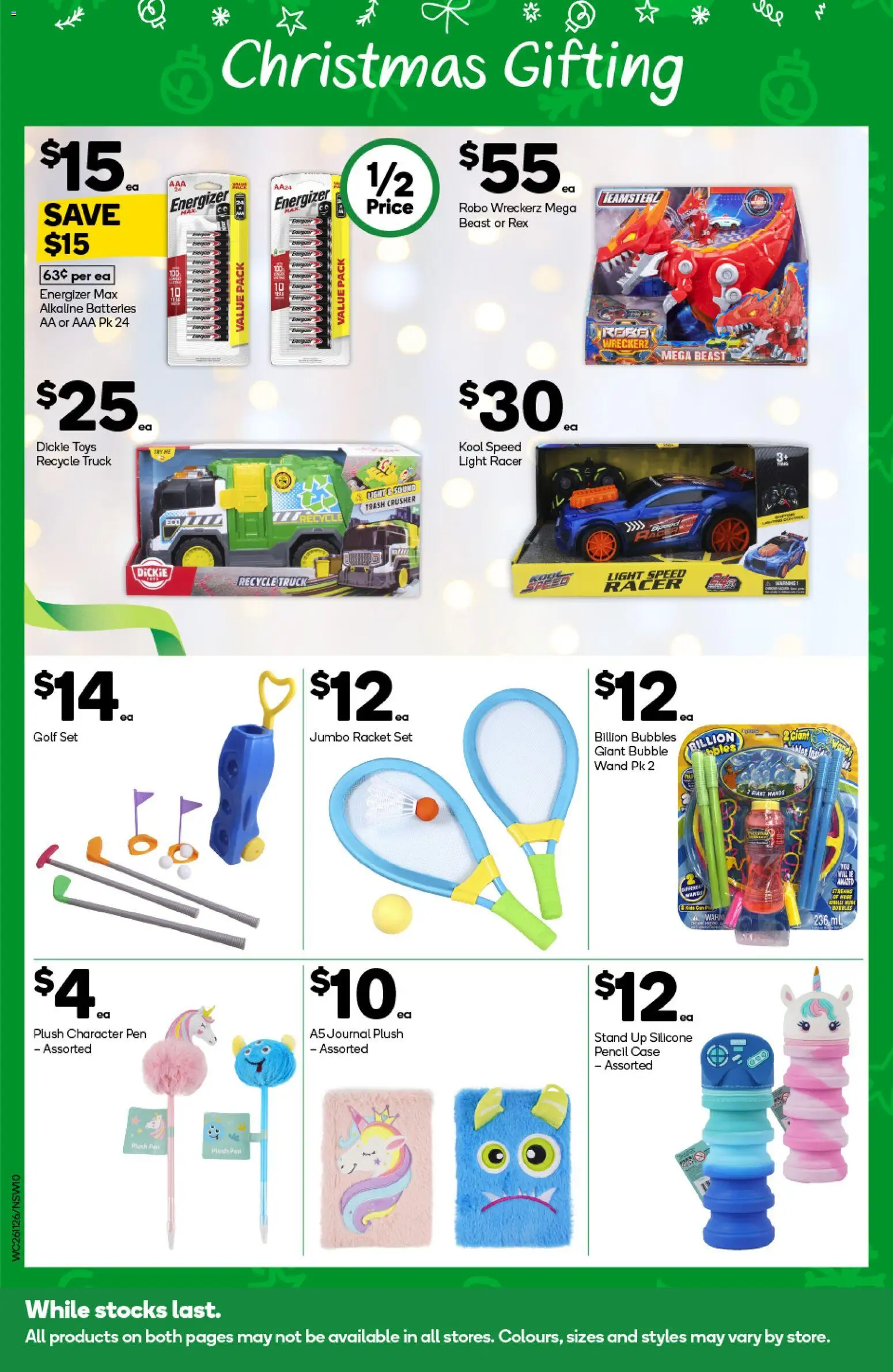 Woolworths catalogue - valid from 26.11.2025 | Page: 10 | Products: Light, Blush, Batteries, Pencil