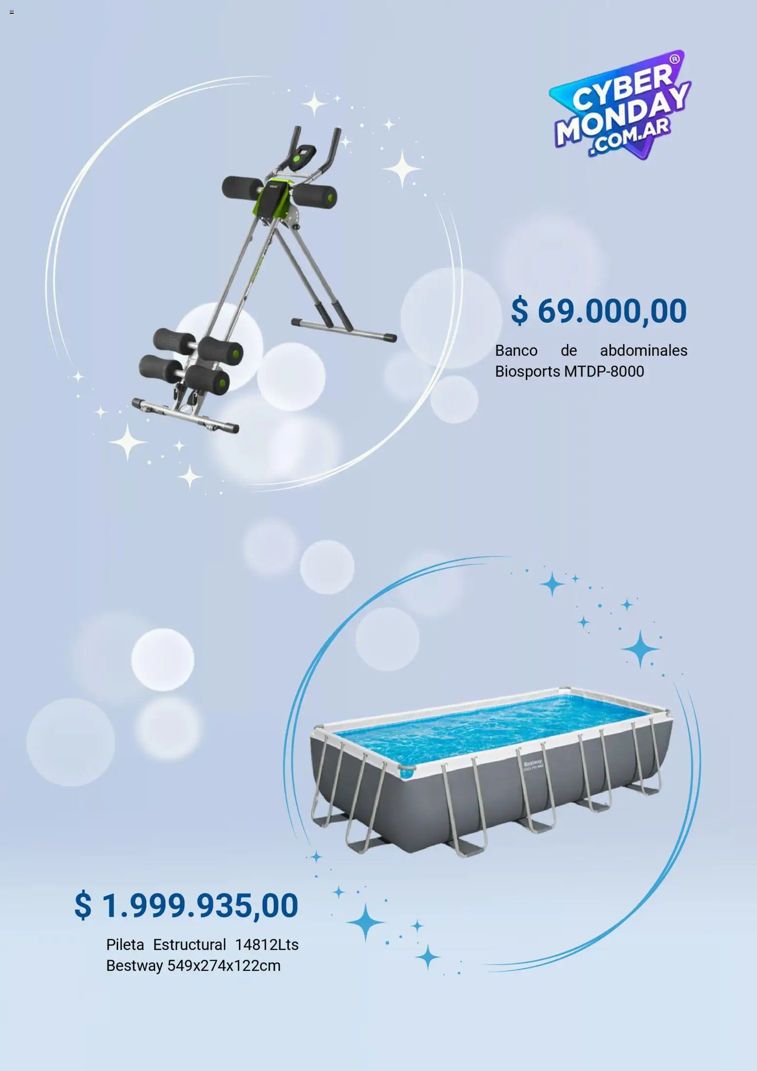 La Anonima Cyber Monday │ válido desde el 03.11.2025 | Página: 5 | Productos: Banco, Pileta