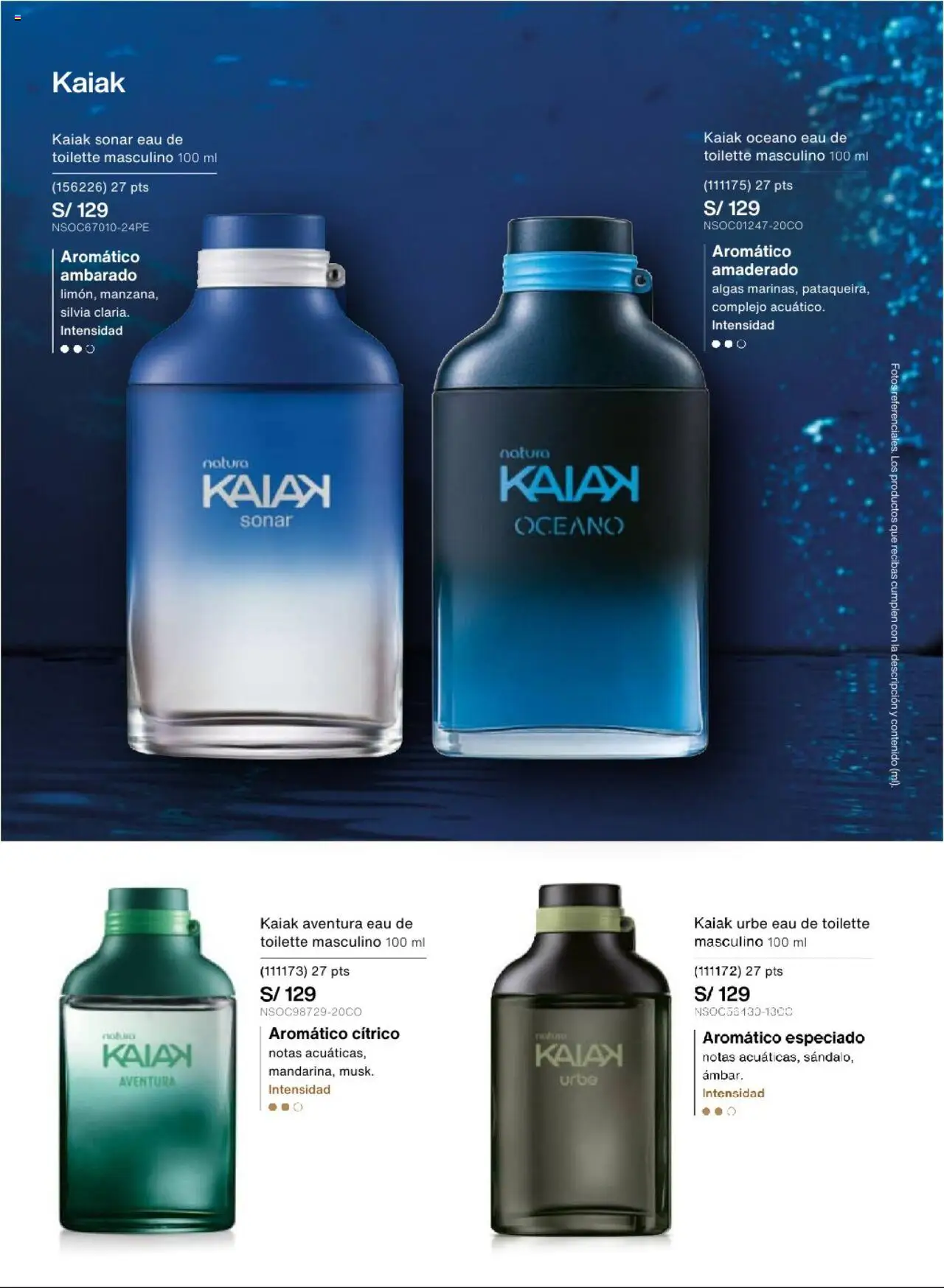 Catálogo Natura válido desde 22.07.2025 | Página: 34 | Productos: EAU de Toilette