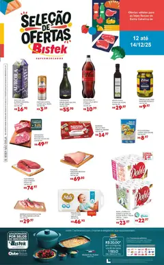Bistek Supermercados - Ofertas do Fim de Semana - Pré-Visualização do folheto da loja Bistek Supermercados, válido de 12.12.2025