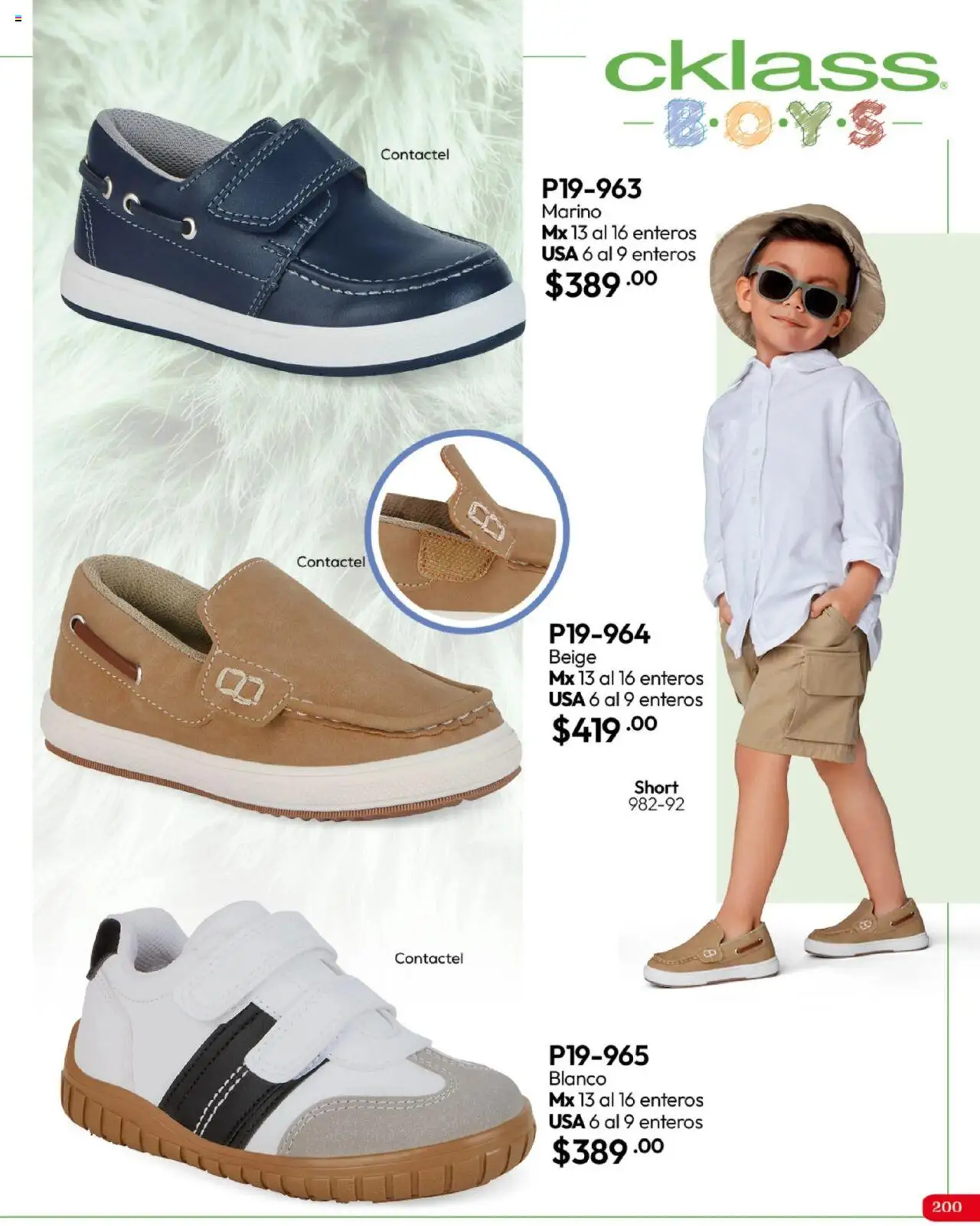 Nuevas ofertas de Cklass válidas en toda la República Mexicana desde el 16.09.2025. ¡Encuentra las mejores ofertas en Cklass - Catálogo Invierno Calzado! | Página: 201 | Productos: Short