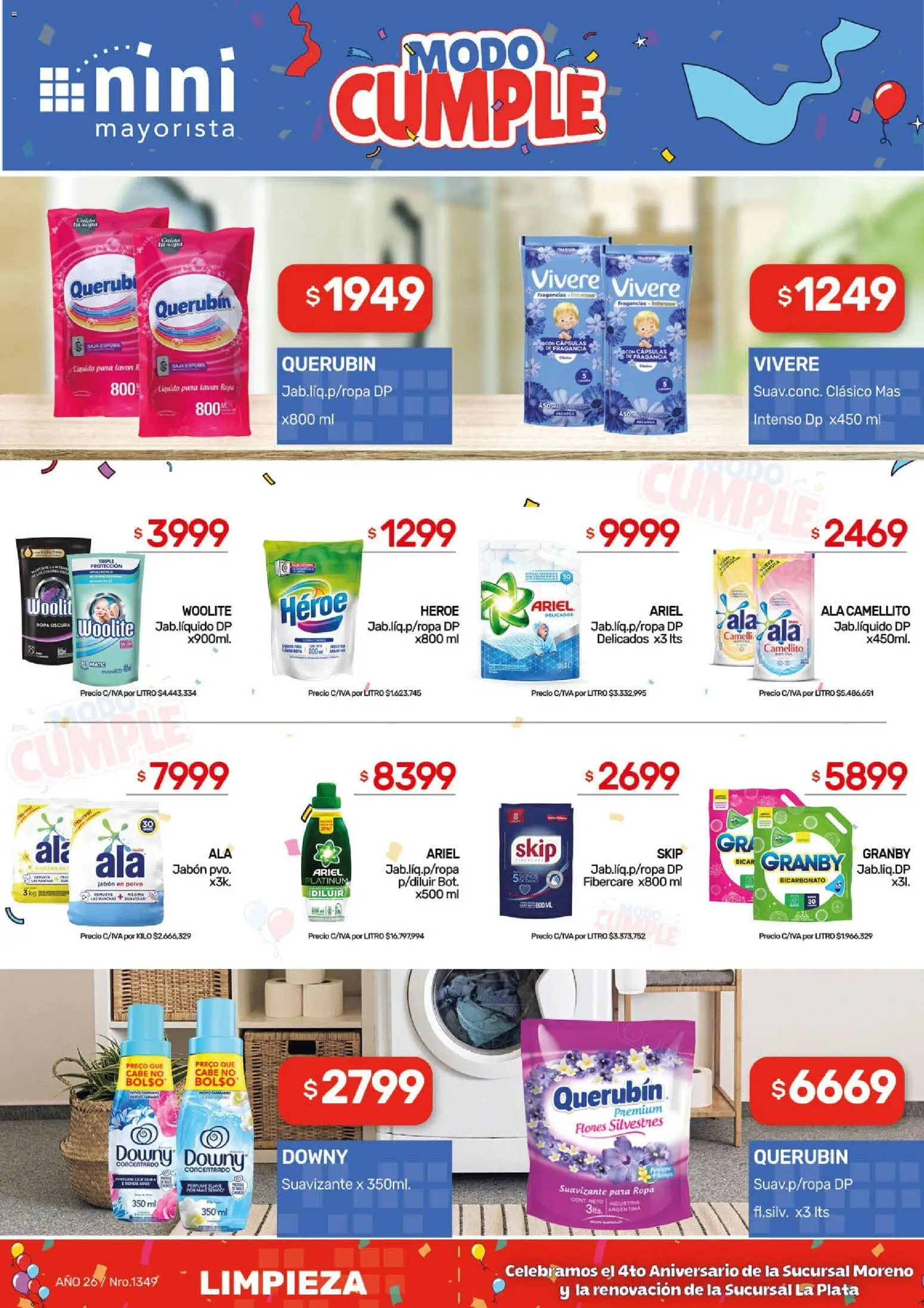 NINI Mayorista Ofertas │ válido desde el 02.03.2026 | Página: 9 | Productos: Perfume, Fragancia, Jabón en polvo, Suavizante