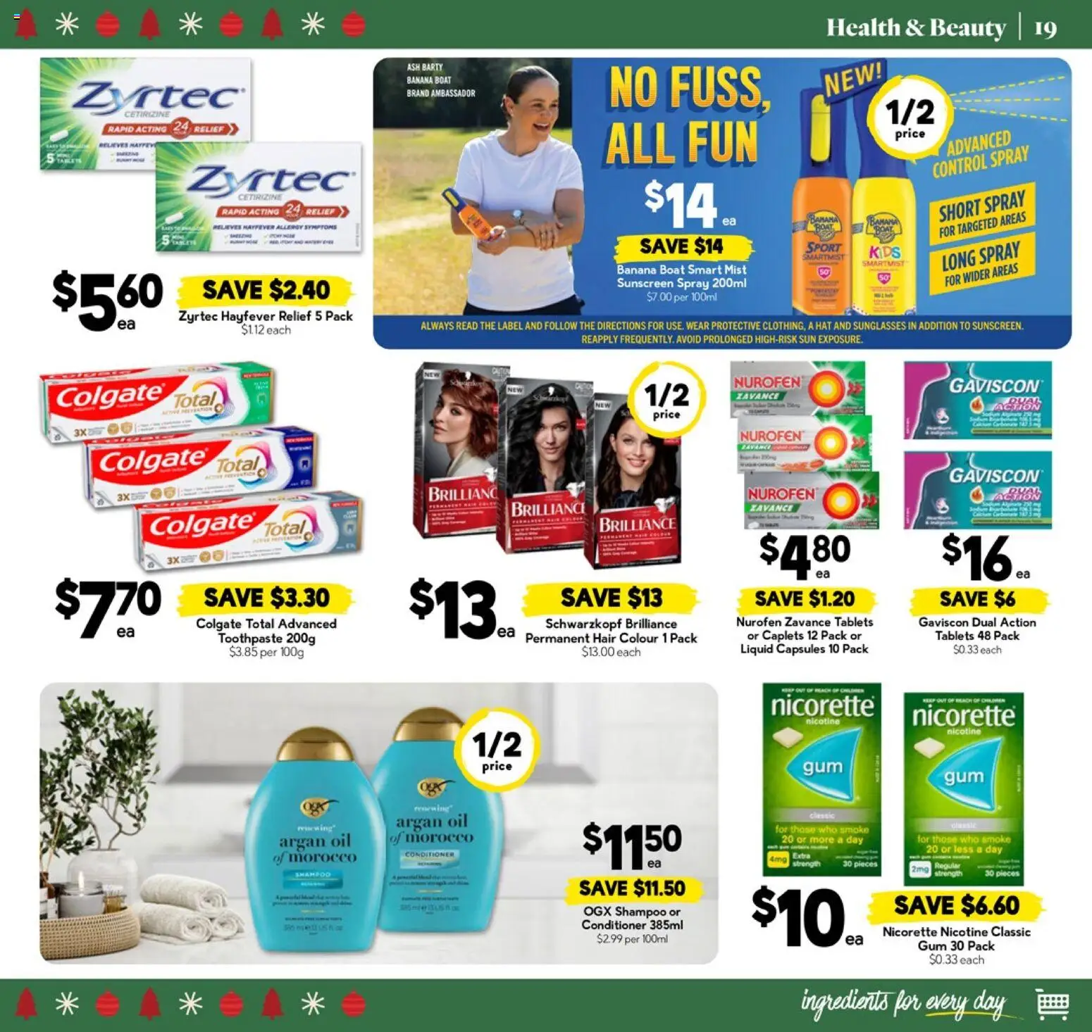 Drakes catalogue - valid from 17.12.2025 | Page: 19 | Products: Gum, Toothpaste, Sunglasses, Argan oil