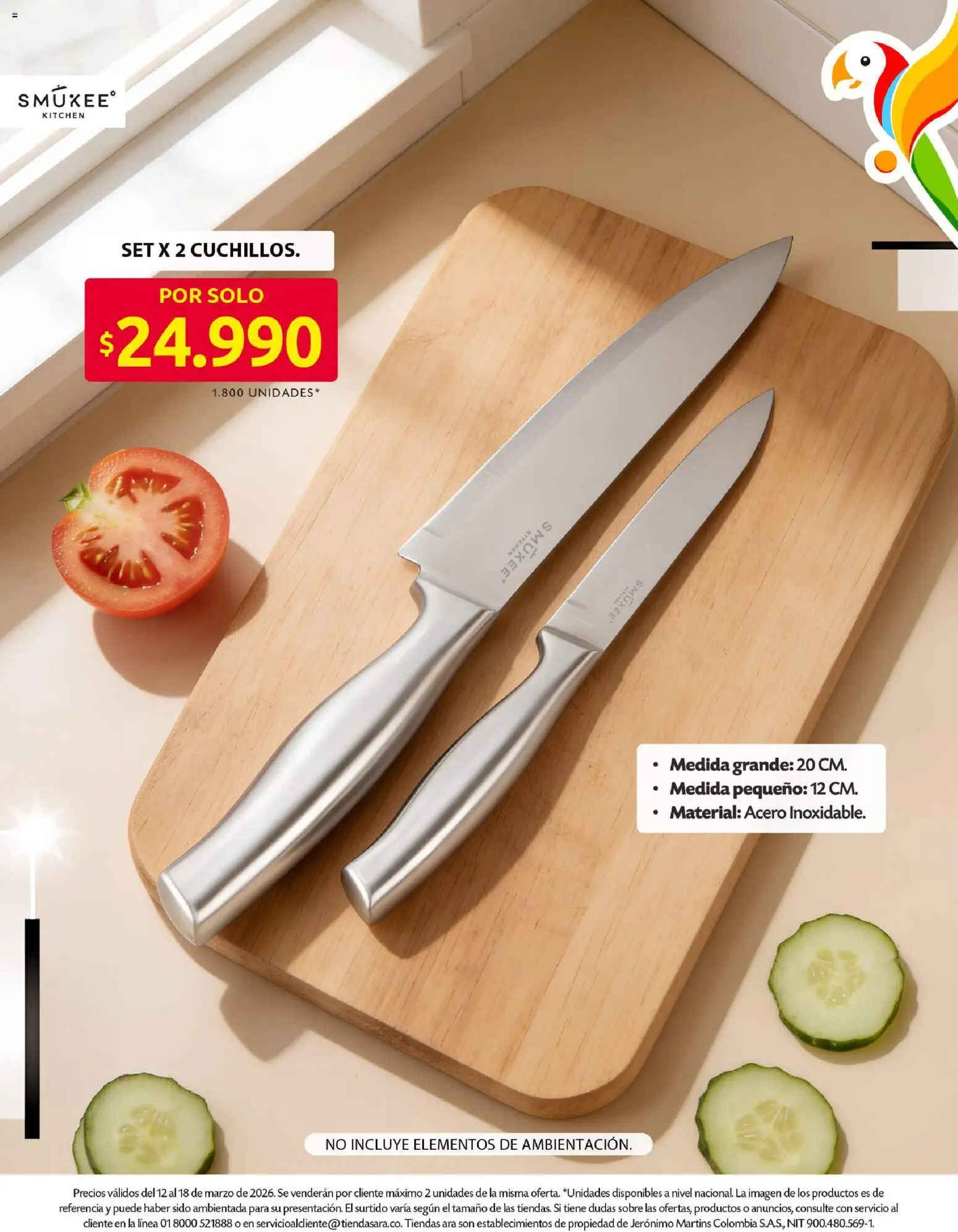 Ara revista - valida desde el 12.03.2026 | Página: 16 | Productos: Sobre