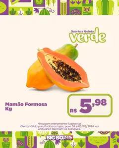 Big Box ofertas Sacolão - Pré-Visualização do folheto da loja Big Box, válido de 04.03.2026