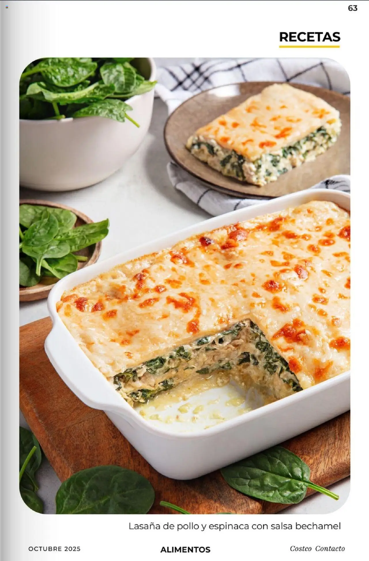 Nuevas ofertas de Costco válidas en toda la República Mexicana desde el 03.10.2025. ¡Encuentra las mejores ofertas en Costco - Revista Octubre! | Página: 63 | Productos: Pollo, Espinaca