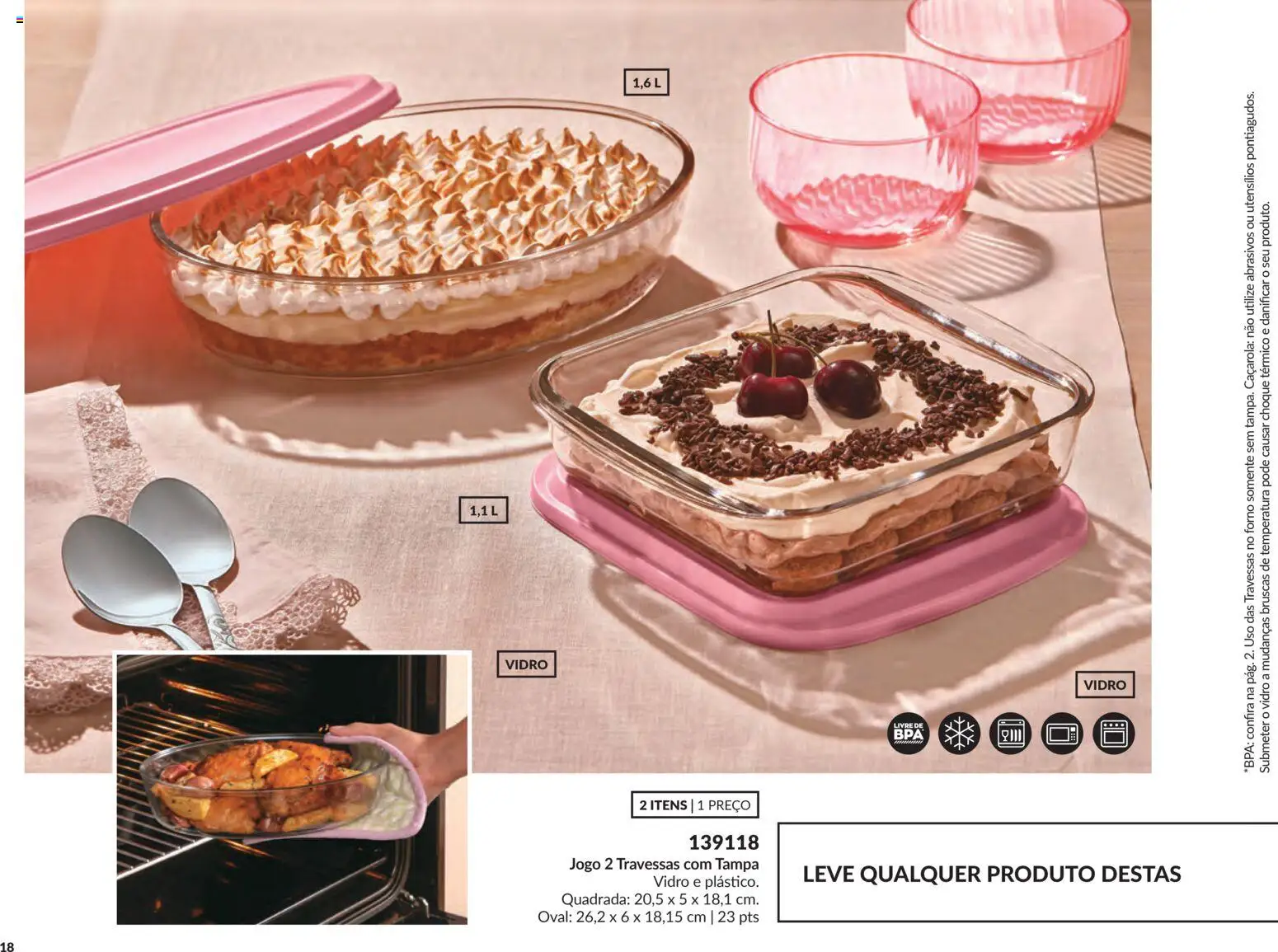 Avon Folheto - válido de 15.01.2026 | Página: 18 | Produtos: Forno, Caçarola