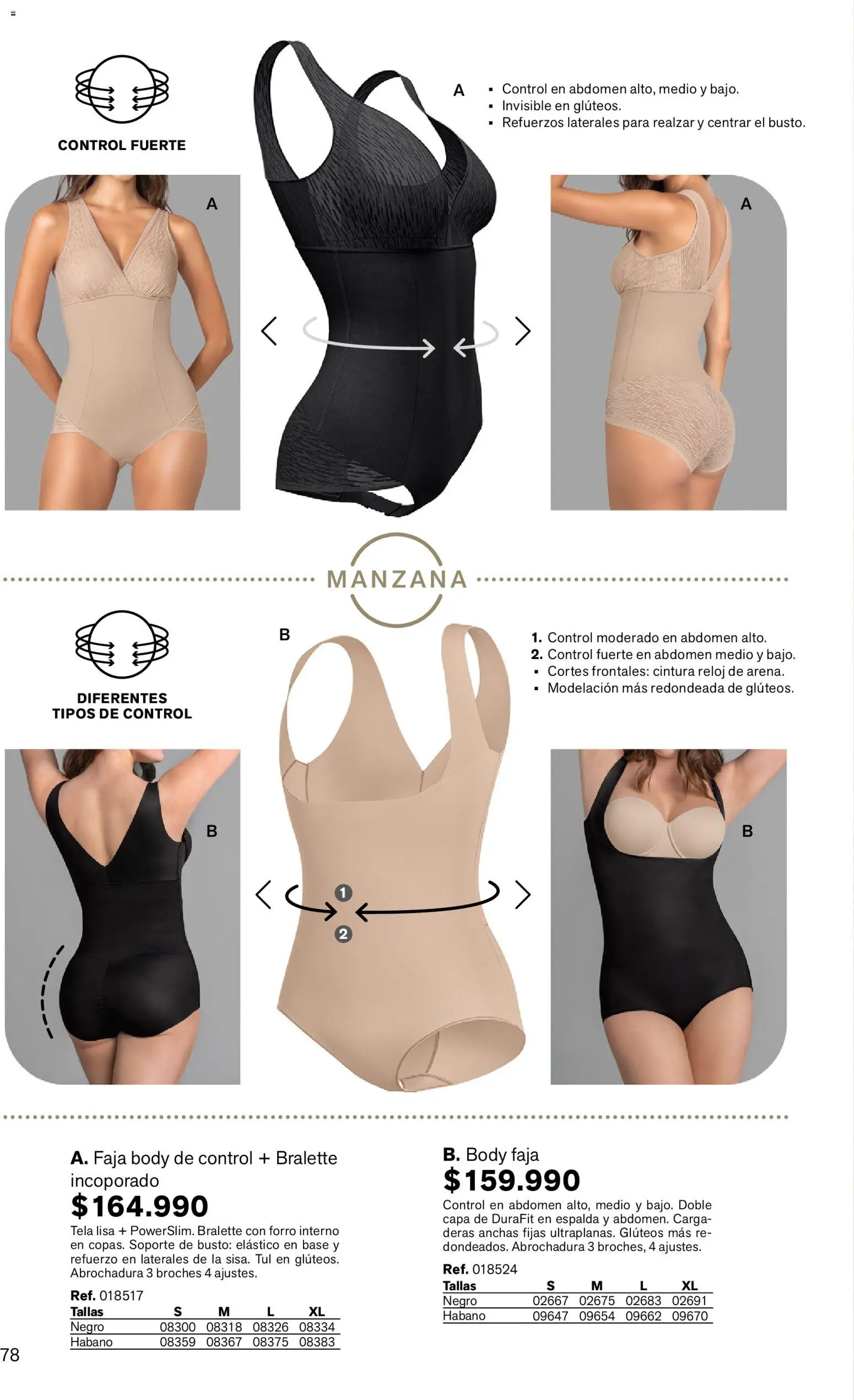 Leonisa revista - valida desde el 03.04.2026 | Página: 78 | Productos: Faja, Reloj, Body, Manzana