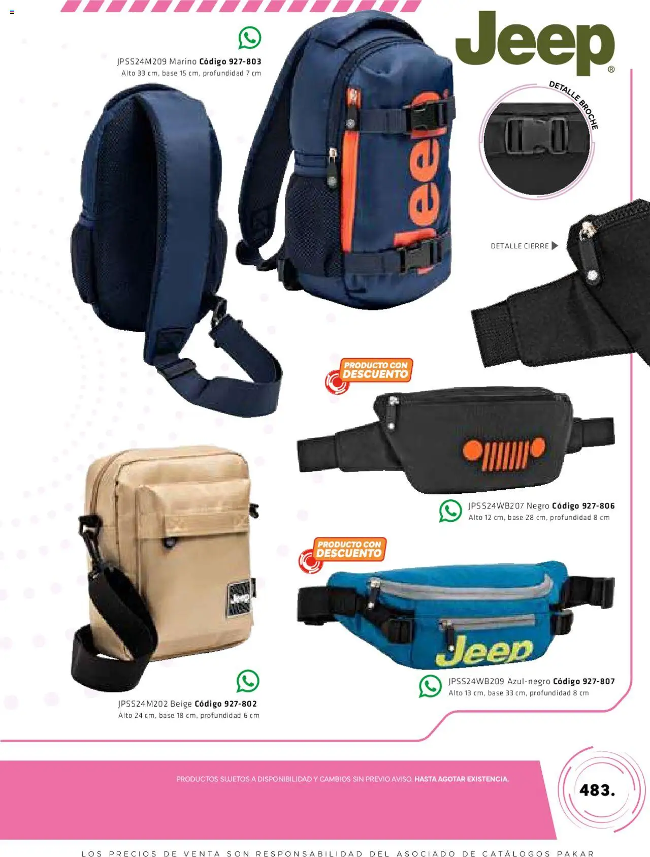 Nuevas ofertas de SC Pakar válidas en toda la República Mexicana desde el 06.03.2025. ¡Encuentra las mejores ofertas en SC Pakar catálogo Women! | Página: 483