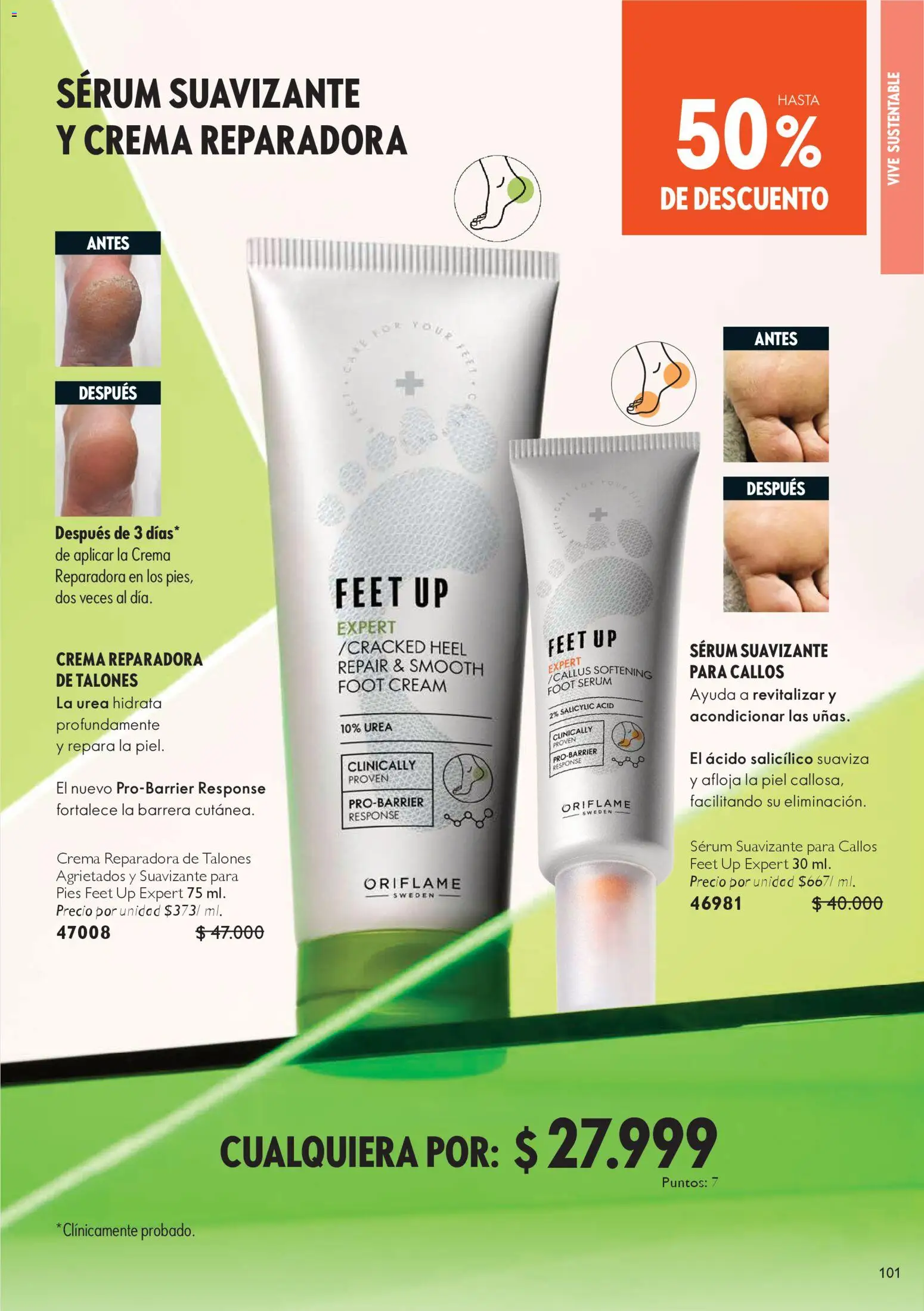 Oriflame revista - valida desde el 14.02.2026 | Página: 101 | Productos: Crema, Serum, Suavizante