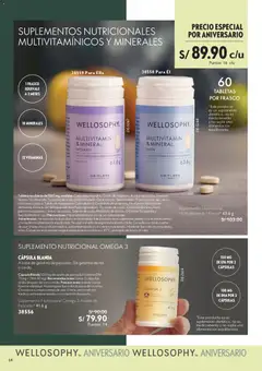 Vista previa de folleto Oriflame - Campaña 01 de la Oriflame válido desde 27.12.2025 | Página: 64 | Productos: Aceite, Pescado, Tableta