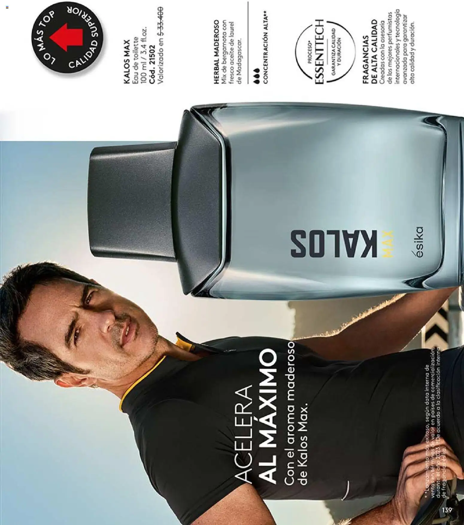Catálogo Ésika Campaña 5 │ válido desde el 01.03.2026 | Página: 139 | Productos: Top, Eau de toilette, Aceite