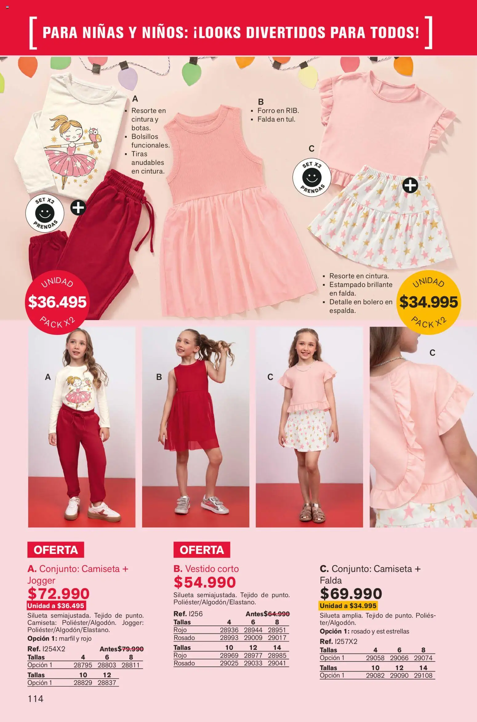 Leonisa revista - valida desde el 01.02.2026 | Página: 114 | Productos: Falda, Camiseta, Vestido, Conjunto