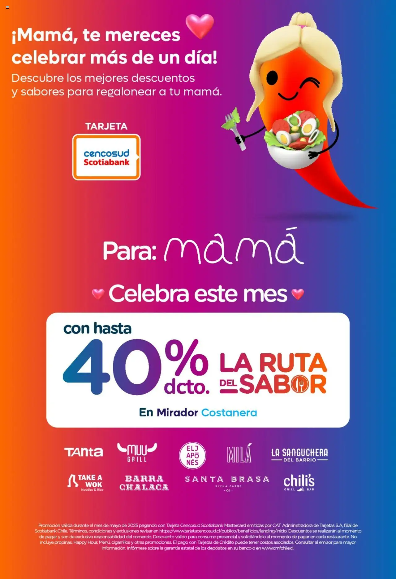 Costanera Center ofertas  │ válido desde el 25.08.2025 | Página: 2 | Productos: Sanguchera, Banco, Sobre, Té