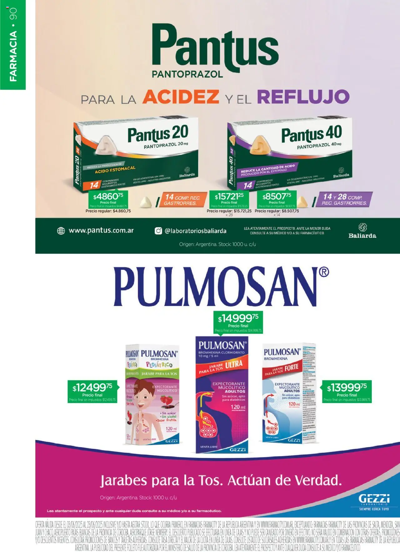 Farmacity catálogo │ válido desde el 03.06.2025 | Página: 90 | Productos: Frutilla, Azucar