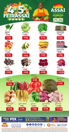 Assaí Atacadista ofertas - AL - Pré-Visualização do folheto da loja Assaí Atacadista, válido de 25.03.2026