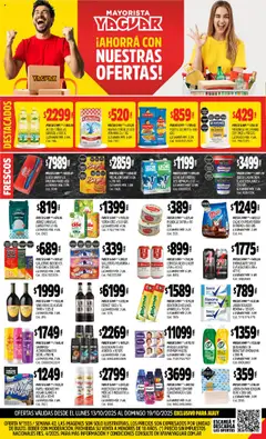 Vista previa Yaguar catálogo - Jujuy válido desde el 13.10.2025 | Página: 1 | Productos: Fernet, Acondicionador, Huevo, Pan