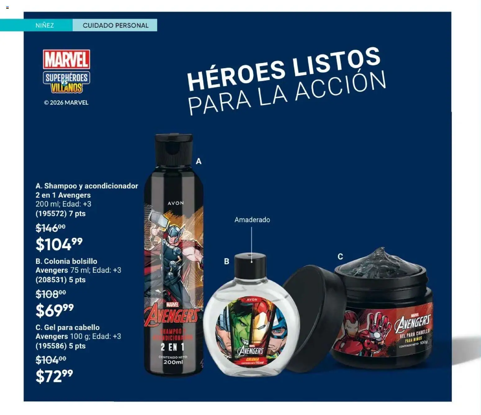 Nuevas ofertas de AVON válidas en toda la República Mexicana desde el 13.03.2026. ¡Encuentra las mejores ofertas en AVON Casa & Estilo 5 2026! | Página: 46