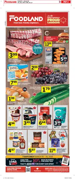 Preview of Foodland flyer - NS from shop Foodland valid from 19.03.2026