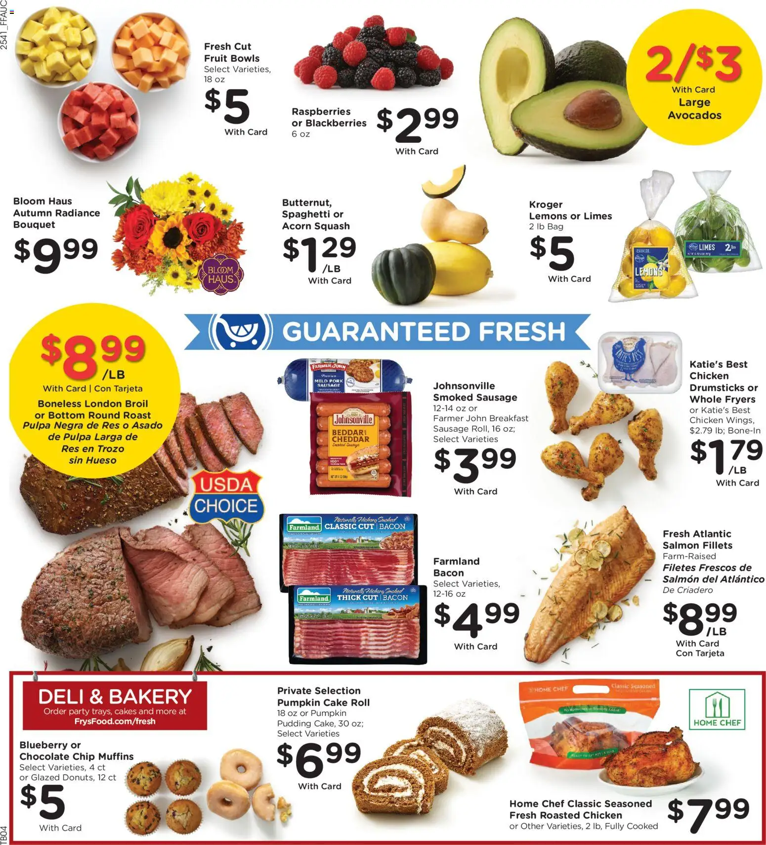 Fry's Food Black Friday - valid from 12.11.2025 | Page: 8 | Products: Squash, Pork, Sausage, Bag