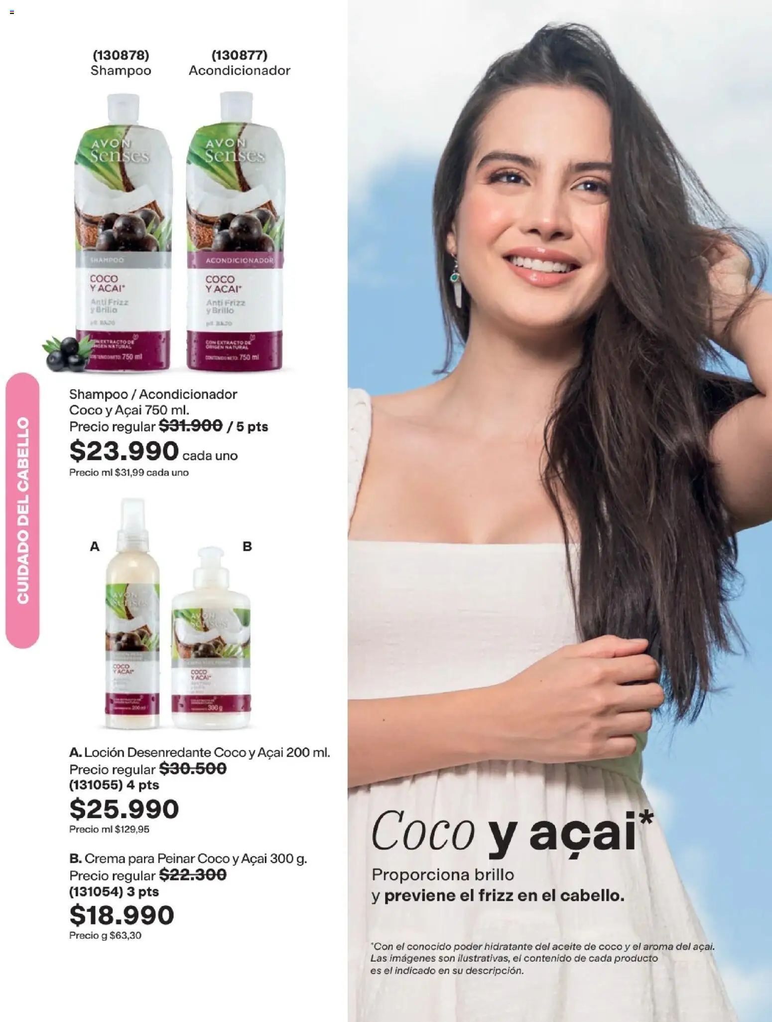 Avon revista - valida desde el 01.05.2026 | Página: 190 | Productos: Crema, Loción, Acondicionador, Aceite