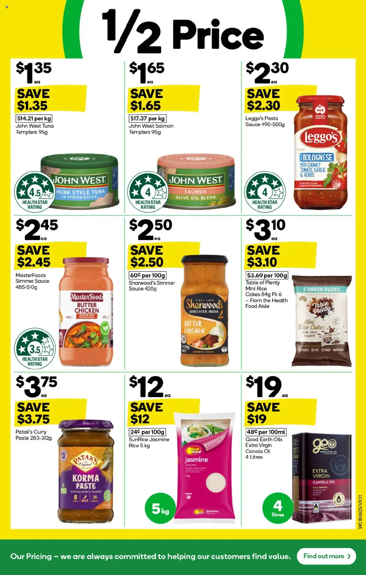 Woolworths catalogue - valid from 18.06.2025 | Page: 11 | Products: Table, Tomatoes, Rice, Sauce