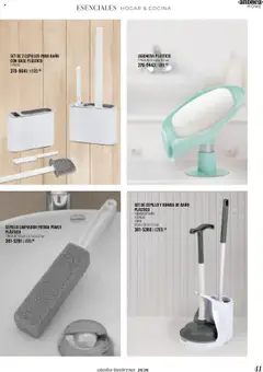 Vista previa de Andrea - Catálogo - Tu Hogar este Otoño, nuevo folleto de la tienda, válido en México a partir del 24.08.2025 | Página: 41 | Productos: Cepillo, Limpiador, Cocina, Baño