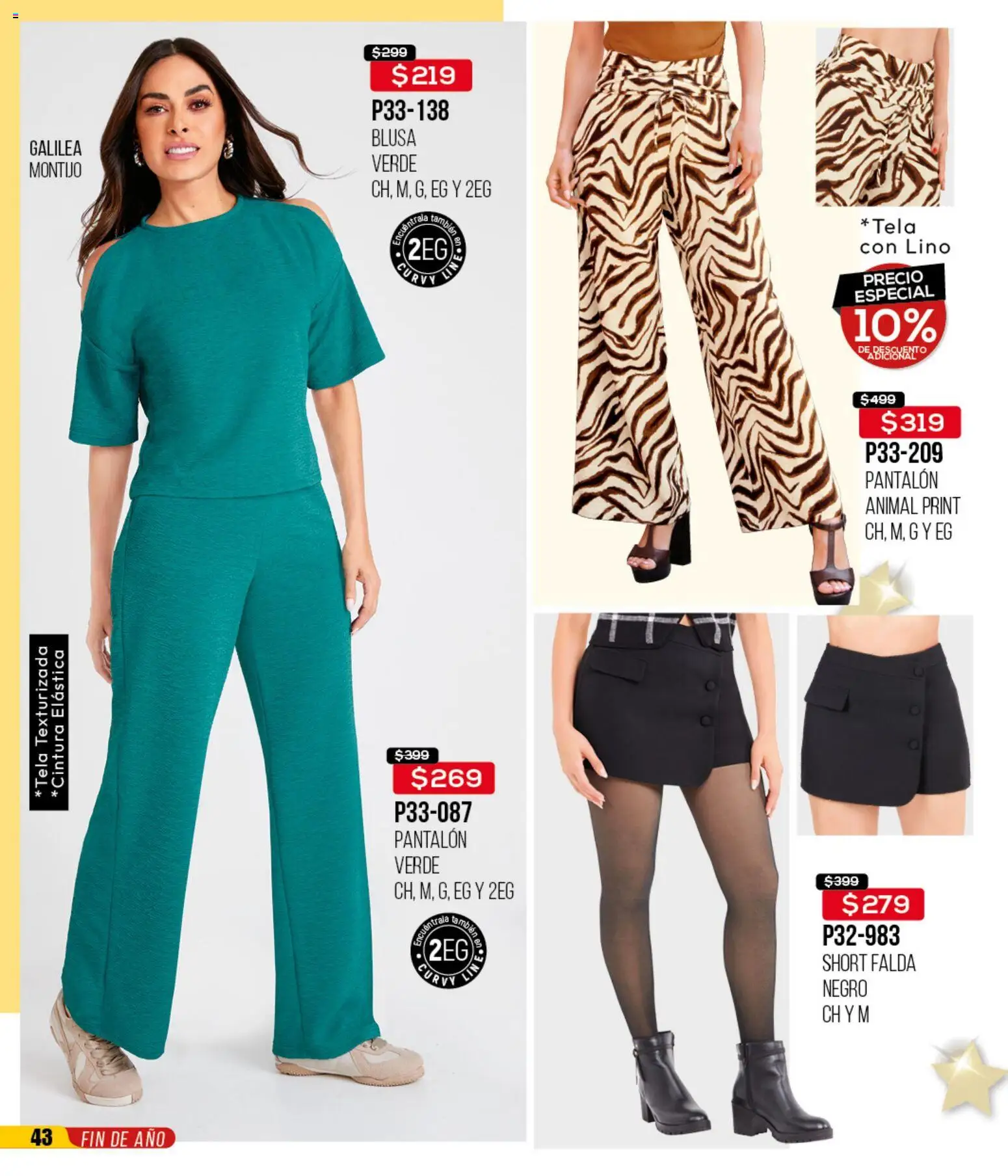 Nuevas ofertas de Cklass válidas en toda la República Mexicana desde el 02.01.2026. ¡Encuentra las mejores ofertas en Cklass catálogo Rebajas de Inicio de Año Ropa! | Página: 44 | Productos: Blusa, Falda, Short