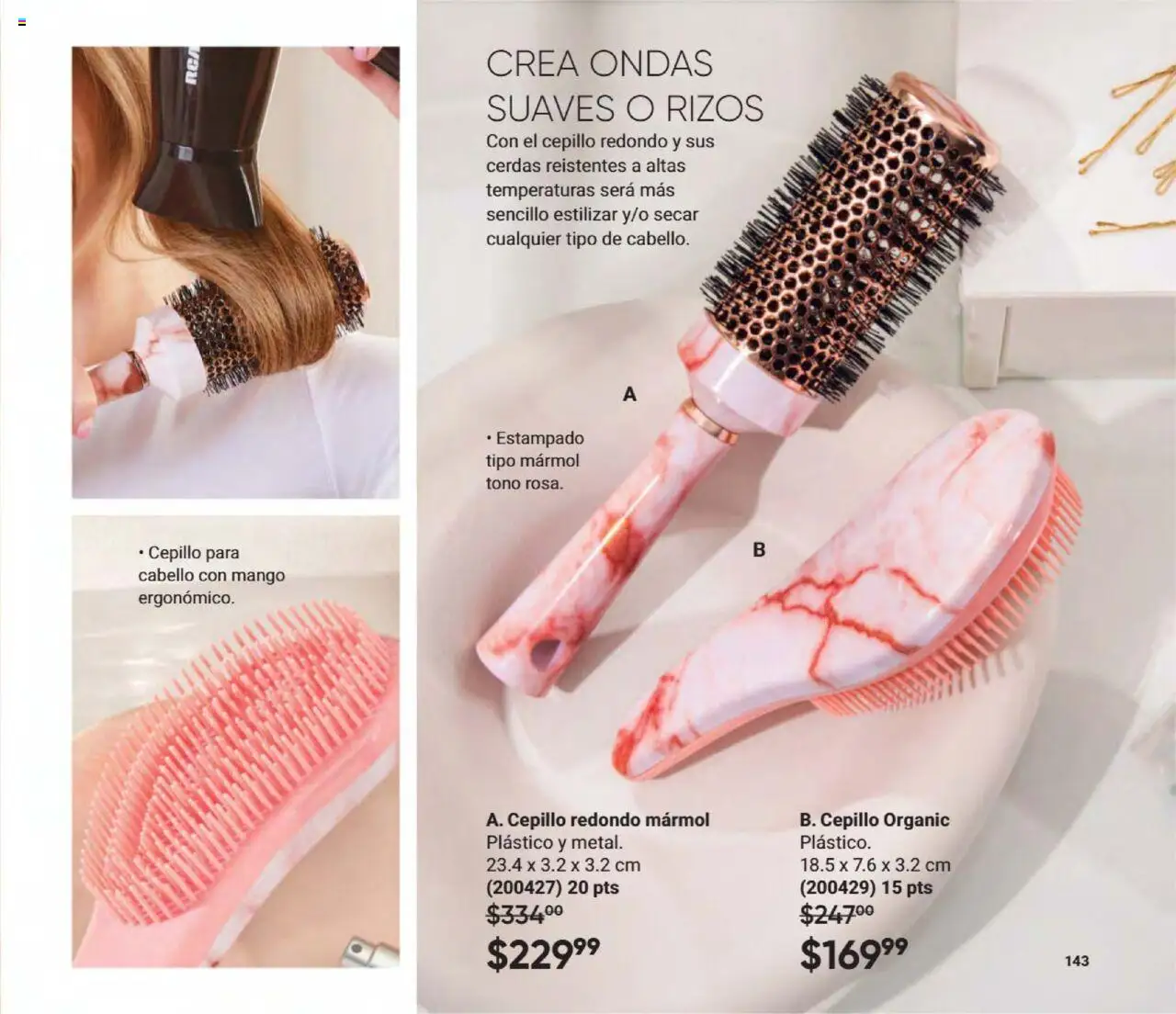 Nuevas ofertas de AVON válidas en toda la República Mexicana desde el 09.08.2025. ¡Encuentra las mejores ofertas en AVON - Casa & Estilo 13 2025! | Página: 145 | Productos: Cepillo, Mango