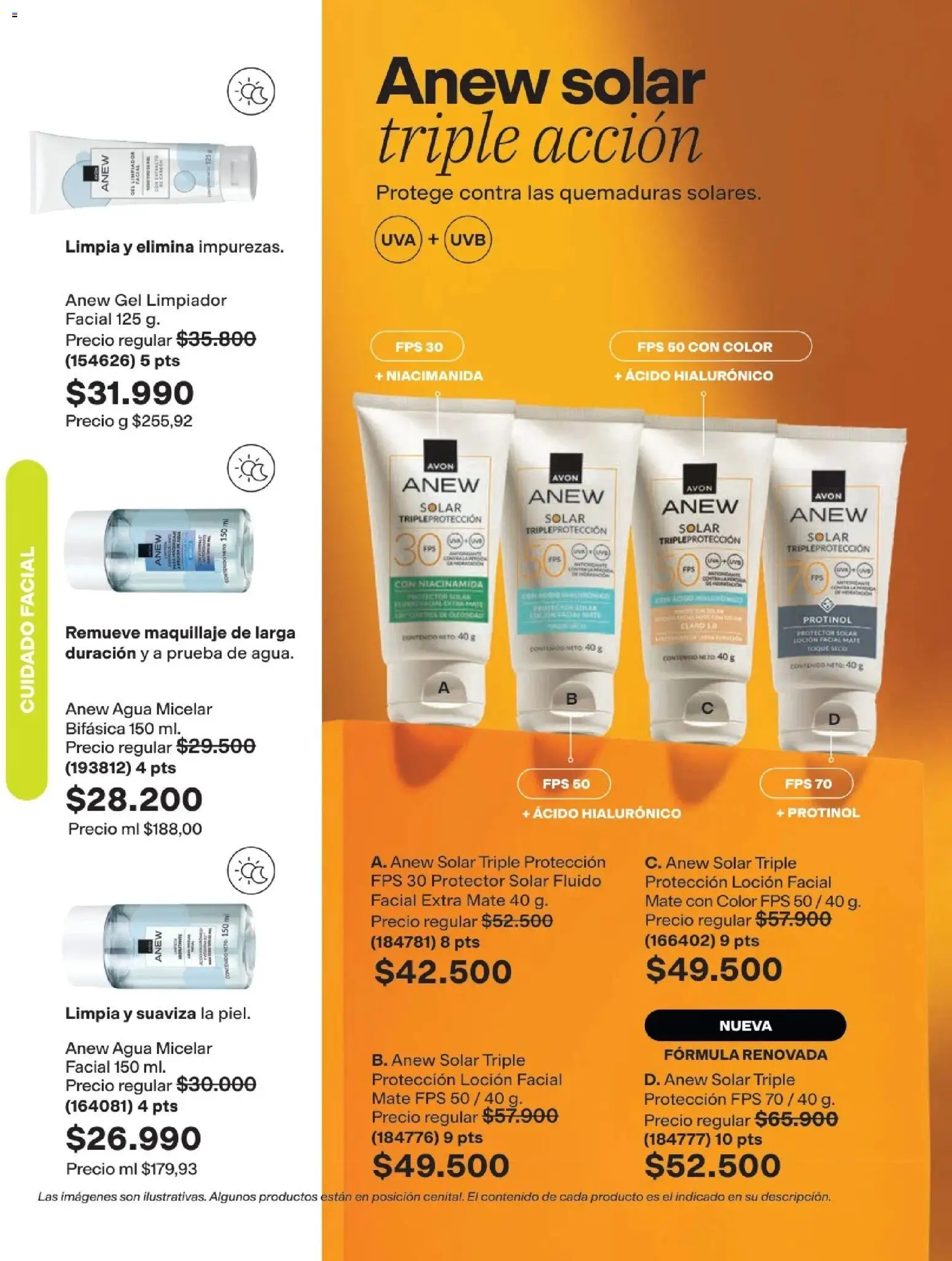 Avon revista - valida desde el 25.03.2026 | Página: 120 | Productos: Sal, Limpiador, Uva, Protector solar