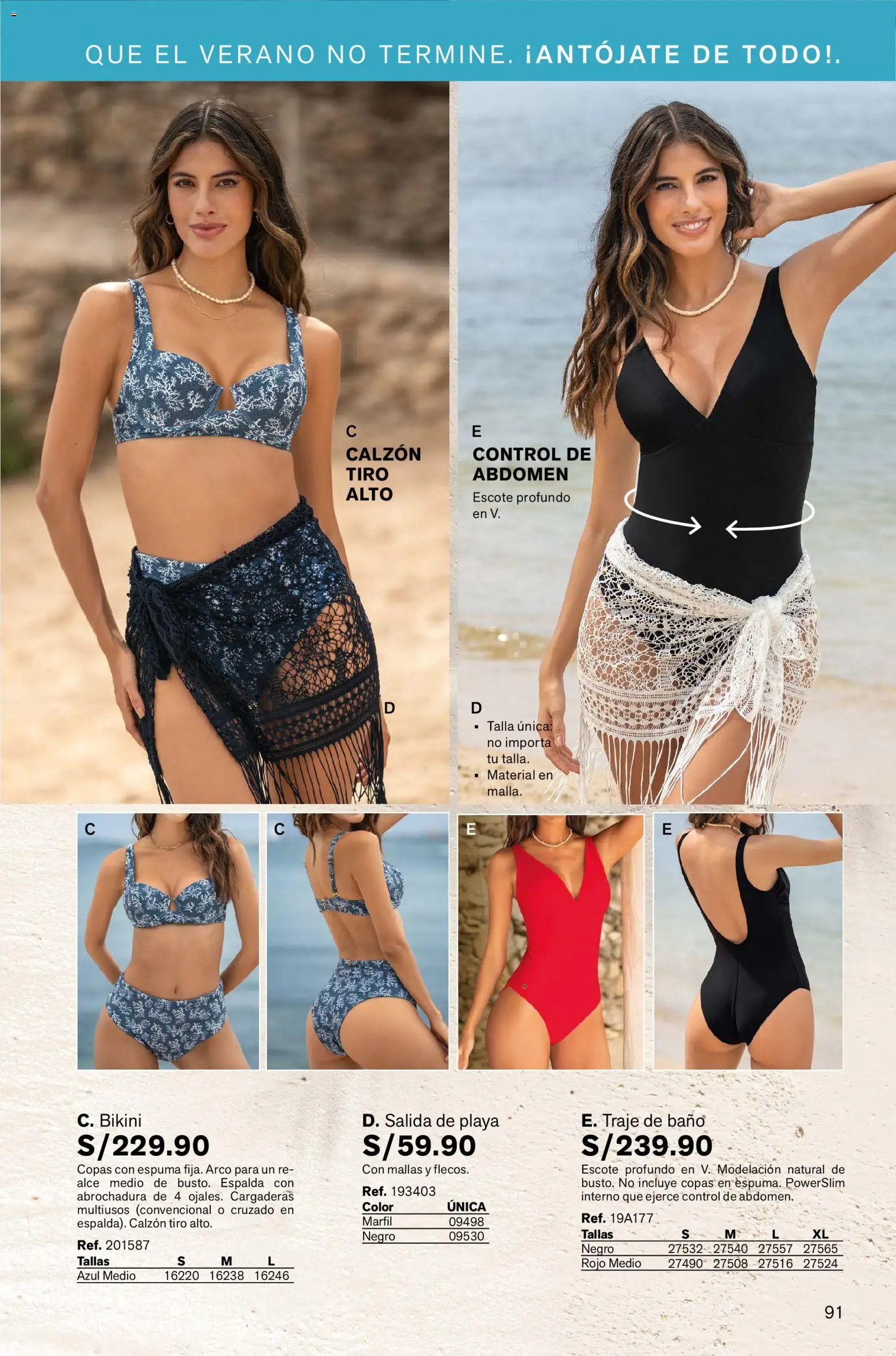 Catálogo Leonisa válido desde 16.01.2026 | Página: 91 | Productos: Baño, Traje de baño, Traje