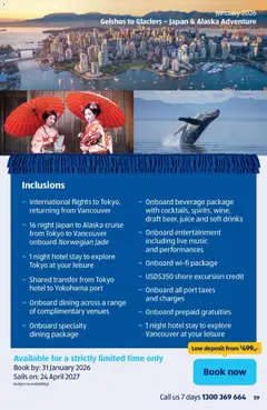 Preview of Aldi - NEW Holidays - valid from 01.01.2026 | Page: 59