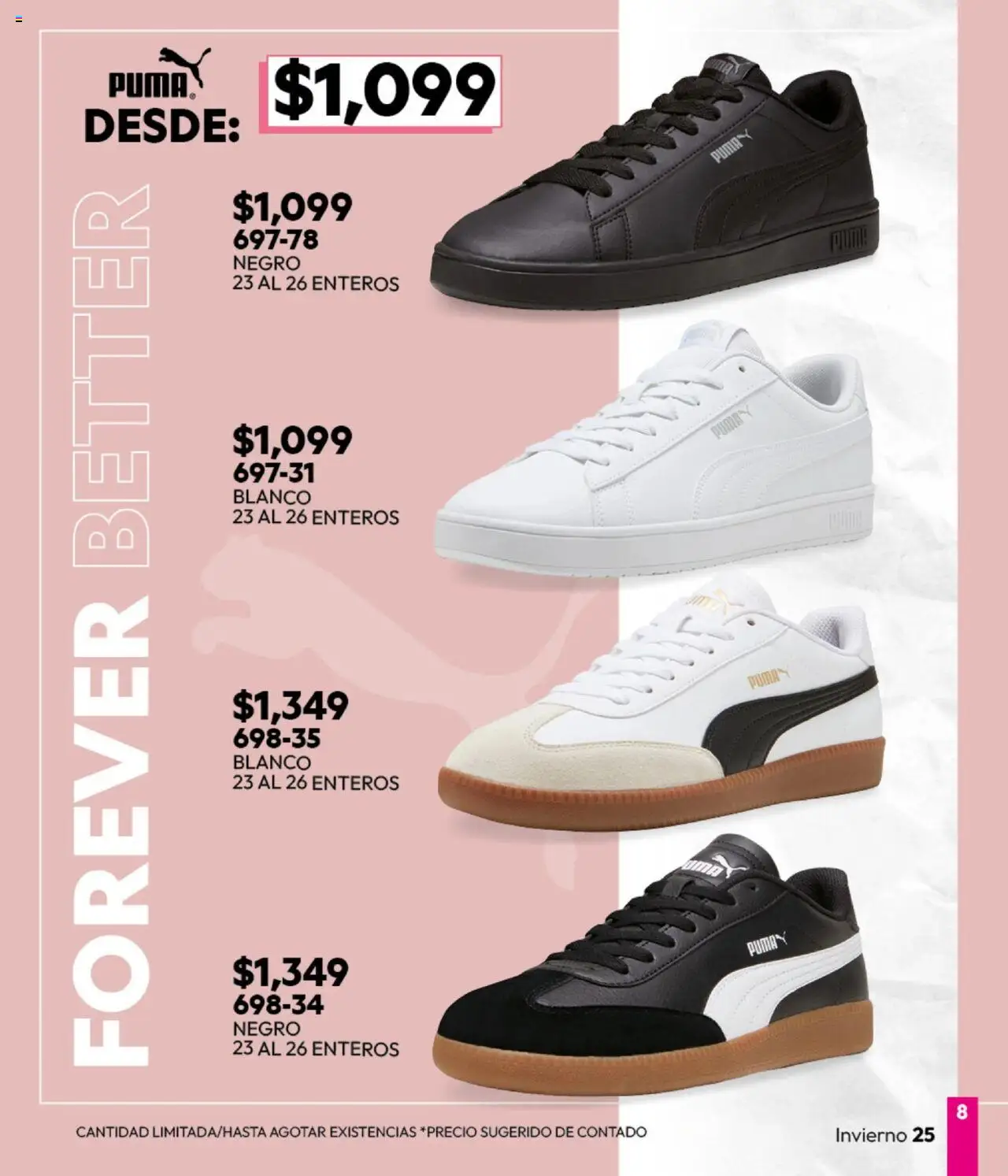 Nuevas ofertas de Cklass válidas en toda la República Mexicana desde el 16.09.2025. ¡Encuentra las mejores ofertas en Cklass - Catálogo Invierno Sportbrands! | Página: 9