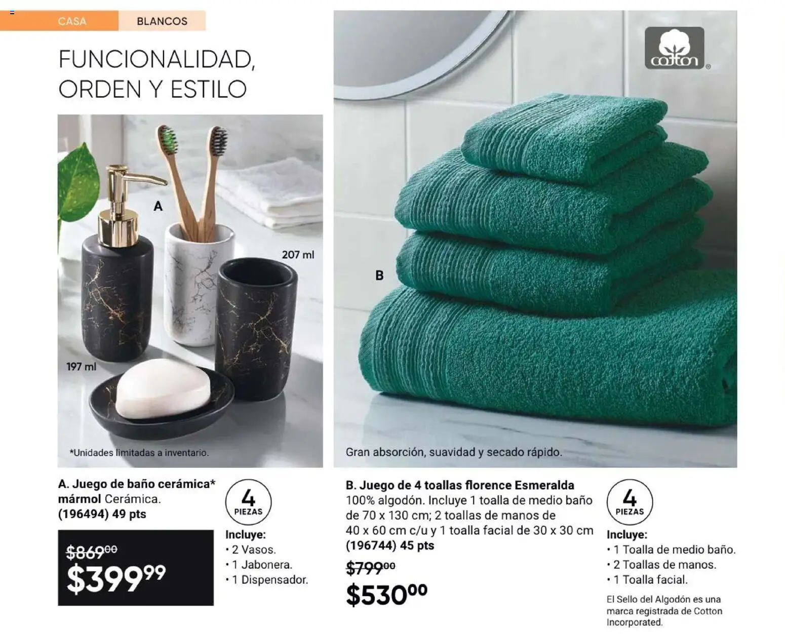 Nuevas ofertas de AVON válidas en toda la República Mexicana desde el 13.03.2026. ¡Encuentra las mejores ofertas en AVON Casa & Estilo 5 2026! | Página: 156